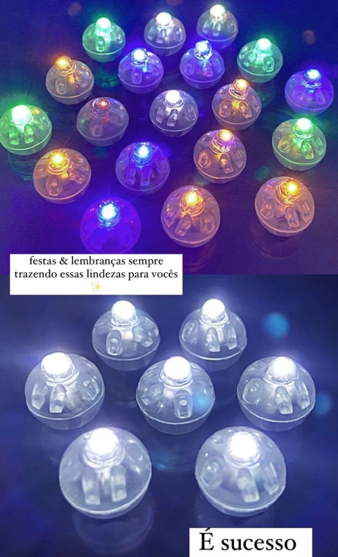 Led Bolinha ( pacote 2 unidades )