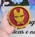 Plano de Fundo Homem de Ferro (13x13cm)