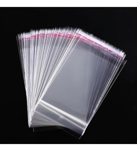 Saco / sacolinha Plastico Adesivado (100unid)