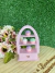Mini Estante Acrílica Confeitaria Rosa