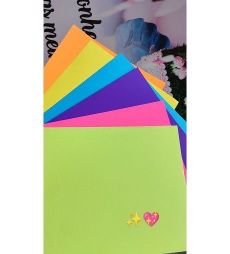 ColorPlus Neon A4 ( 10 unds sortidas)