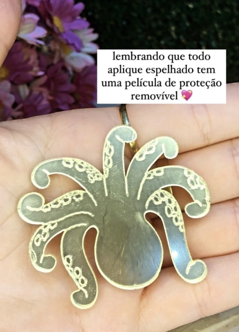 Polvo Marinho 5 unidades - Aplique Acrilico