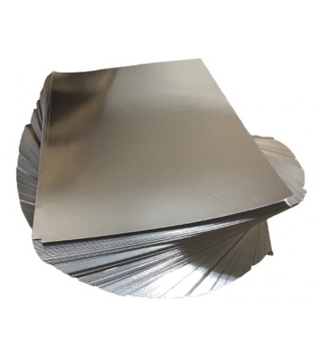 Lamicote Prata (10 folhas) 255g