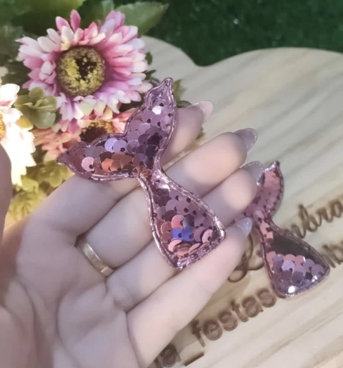 CAUDA DE SEREIA PAETÊ - 3 UNIDADES