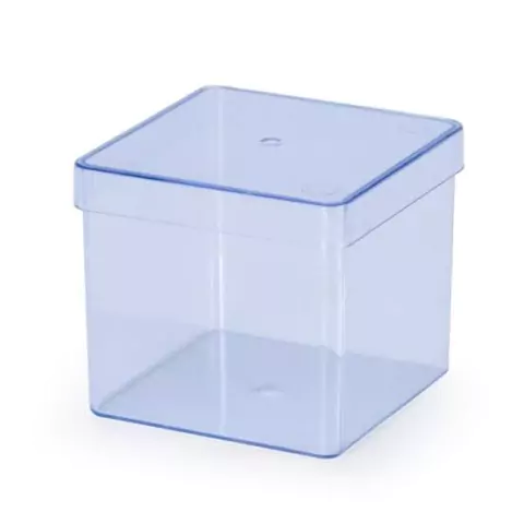 Caixa acrílico 8x8 - Transparente