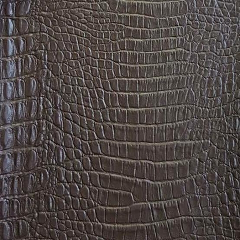 Corino crocodilo marrom - 50x70cm
