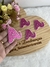Aplique Letra Acrilico Glitter ( 3UND ) - 5cm