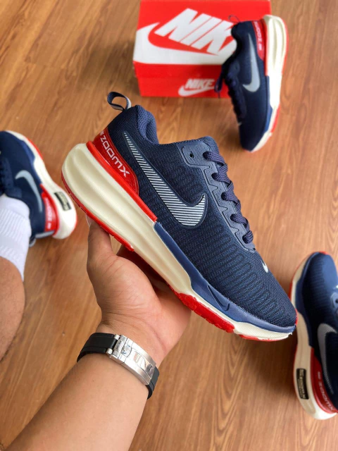 Nike Zoom X Invincible Run 3 Azul Marinho Vermelho. - comprar online