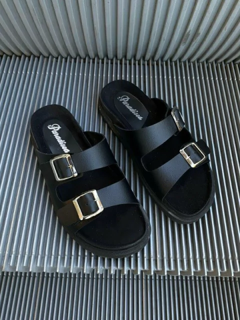 LEATHER LARA SANDALS