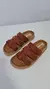 LEATHER BROWN LUCY SANDALS - Paradisea