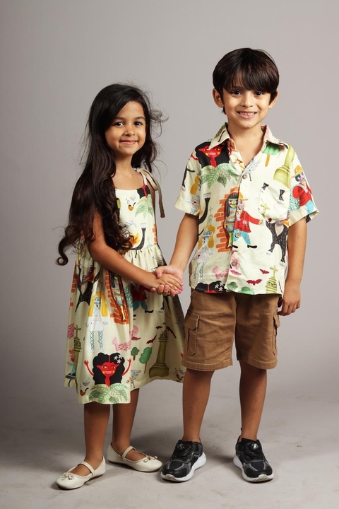 Vestido Infantil Assombrações do Recife