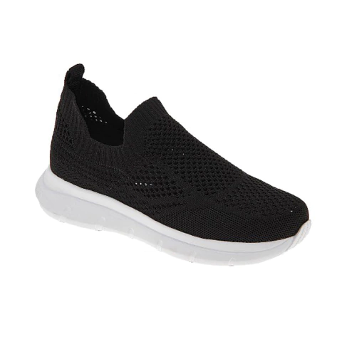 Tênis malha Knit perfuros reforço no calcanhar com palmilha em EVA super leve e confortável Italeoni