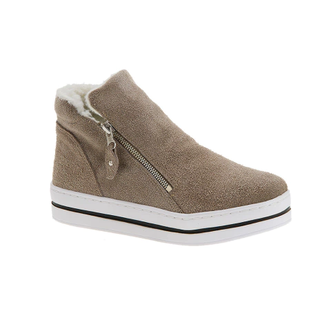 Tênis Bota em Camurça Forrado de lã Italeoni