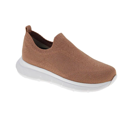 Tênis malha Knit reforço no calcanhar com palmilha em EVA super leve e confortável Italeoni