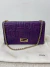 WOC Nappa Logo Embossed Roxo - Fendi - comprar online