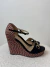 Anabela Horsebit Camurça Marinho - Gucci - From Us 2 You