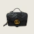 GG Marmont Flap Top Handle Preta - Gucci