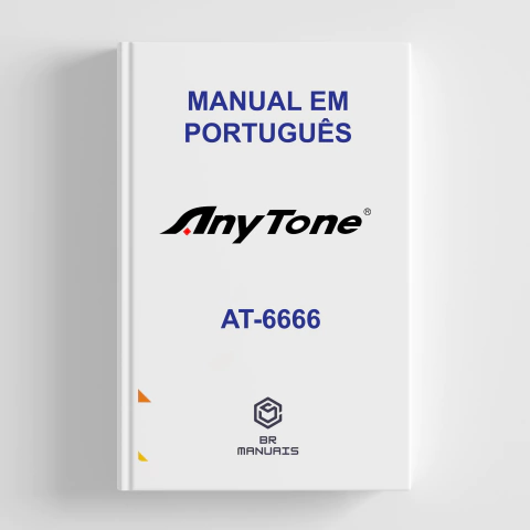 Manual de Instruções ANYTONE AT-6666 em Português