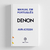 Manual de Instruções DENON AVR-X2500H em Português