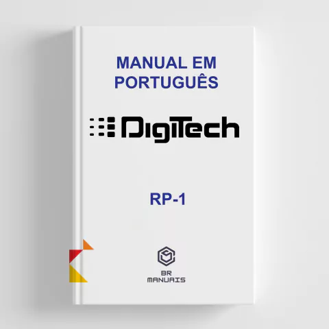 Manual de Instruções DIGITECH RP-1 em Português