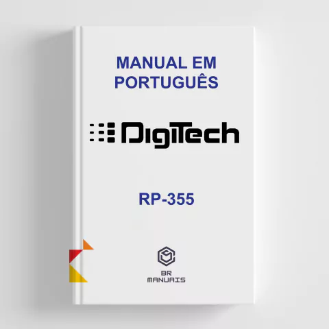 Manual de Instruções DIGITECH RP-355 em Português