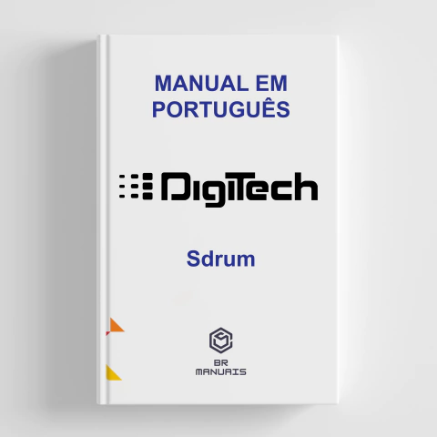 Manual de Instruções DIGITECH SDRUM em Português
