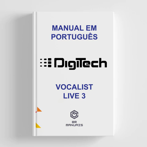 Manual de Instruções DIGITECH VOCALIST LIVE 3 em Português