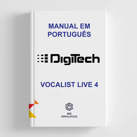 Manual de Instruções DIGITECH VOCALIST LIVE 4 em Português