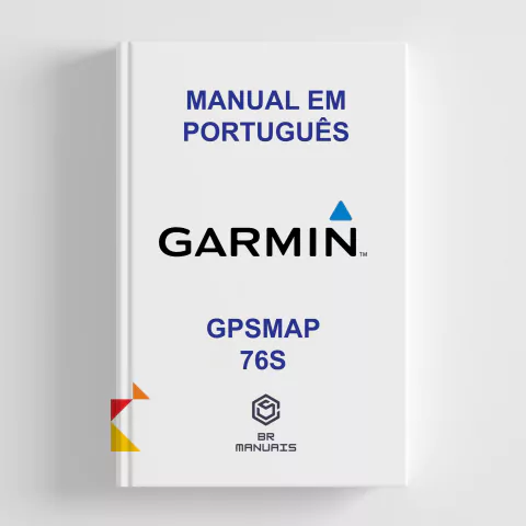 Manual de Instruções GARMIN GPSMAP 76S em Português
