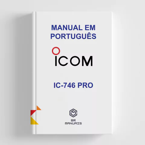 Manual de Instruções ICOM IC-746 PRO em Português