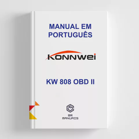 Manual de Instruções KONNWEI KW 808 OBD II em Português