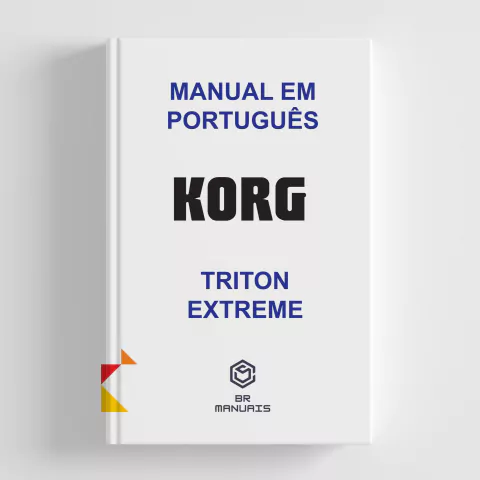 Manual de Instruções KORG TRITON EXTREME em Português