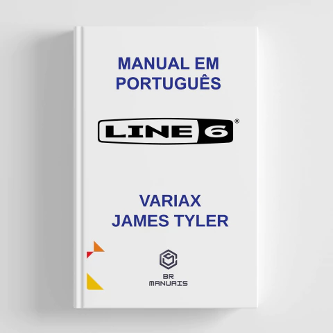 Manual de Instruções LINE 6 - VARIAX JAMES TYLER em Português - comprar online