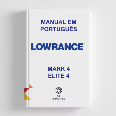 Manual de Instruções LOWRANCE MARK 4, ELITE 4 em Português