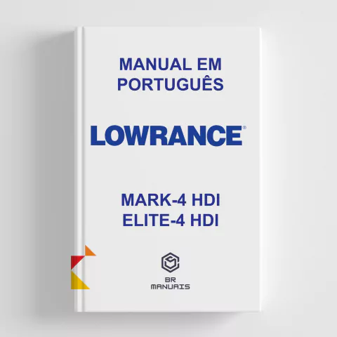 Manual de Instruções LOWRANCE MARK-4 HDI, ELITE-4 HDI em Português