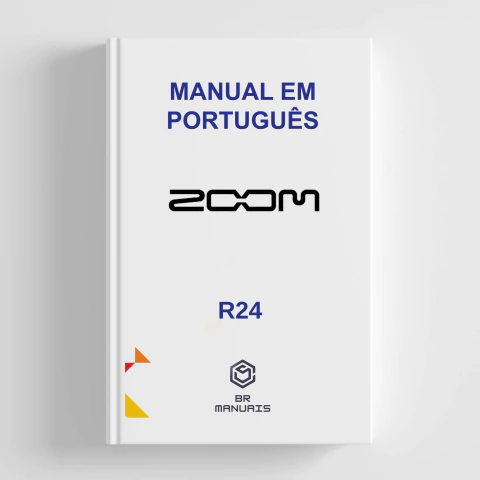 Manual em Português ZOOM R24 - comprar online