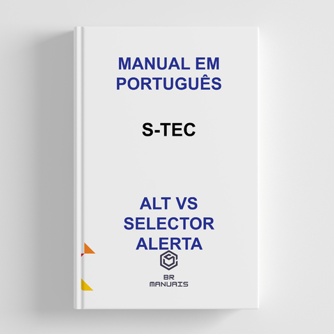Manual de Instruções S-TEC - ALT VS SELECTOR ALERTA em Português