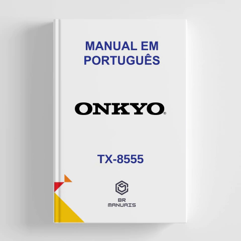 Manual em Português ONKYO TX-8555 - comprar online