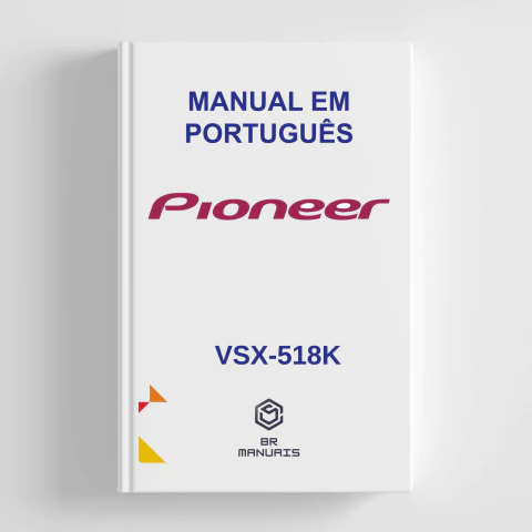 Manual em Português PIONEER VSX-518K - comprar online