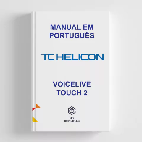 Manual de Instruções TC HELICON VOICELIVE TOUCH 2 em Português