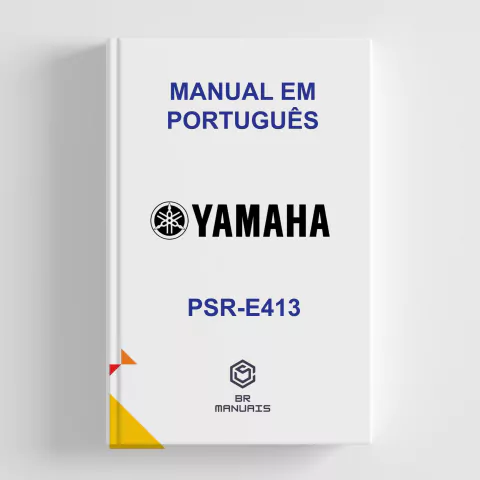 Manual de Instruções YAMAHA PSR-E413 em Português