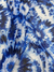 Tule de malha tiedye floral