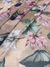 Tule de malha Floral Peach Fuzz