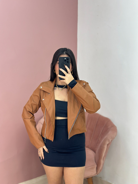 Jaqueta de Couro Ecológico - comprar online