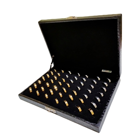 Estojo para 49 anéis 21 x 29 x 5 cm - Código 755 - comprar online