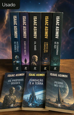 Livros de Isaac Asimov - Titulos Diversos - Ficção Científica