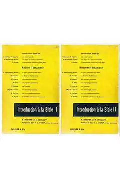 A Robert e a Feuillet - Introduction a La Bible 2 Volumes