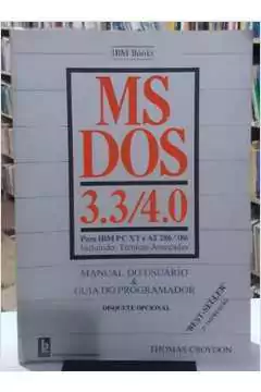 Thomas Croydon - Ms Dos: Manual do Usuario