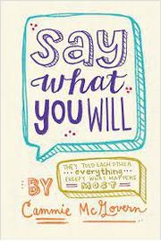 Cammie Mcgovern - Say What You Will