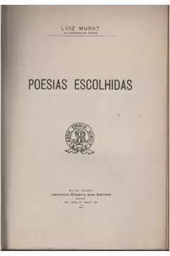 Luiz Murat - Poesias Escolhidas
